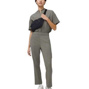 lululemon women's Perfectly Poised Jumpsuit in Grey Sage